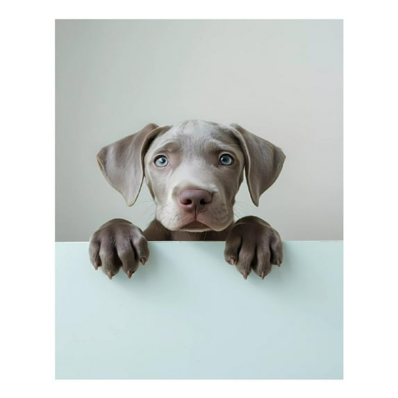 Diamond Art Kits for Adults, Adorable Puppy PortraitDiamond Painting Kits for Beginners, Frameless Round 5D Full Drill Diamonds Art Gem Art Crafts Home Decor Gifts