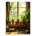 thumbnail image 1 of Diamond Art Kits for Adults - Artistic Indoor Plant Arrangement 5d Diamond Painting for Adults, Diamond Art for Adults Beginners, Frameless Diamond Painting Kits for Adults for Home Wall Decor, 1 of 7