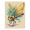 thumbnail image 1 of Diamond Art Kits for Adults, Cartoon Dragonfly ArtDiamond Painting Kits for Beginners, Frameless Round 5D Full Drill Diamonds Art Gem Art Crafts Home Decor Gifts, 1 of 8