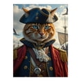 thumbnail image 1 of Diamond Art Kits for Adults, Cat Sailor Admiral Portrait Sky 5D Diamond Painting Kits for Adults Beginners, DIY Full Drill Diamond Painting, Gem Art and Crafts 12x16, 1 of 7