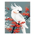 thumbnail image 1 of Diamond Art Kits for Adults, Cockatoo Red BerriesDiamond Painting Kits for Beginners, Frameless Round 5D Full Drill Diamonds Art Gem Art Crafts Home Decor Gifts, 1 of 8