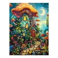 thumbnail image 1 of Diamond Art Kits for Adults, Color Mushroom CottageDiamond Painting Kits for Beginners, Frameless Round 5D Full Drill Diamonds Art Gem Art Crafts Home Decor Gifts, 1 of 8
