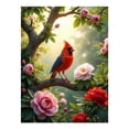 thumbnail image 1 of Diamond Art Kits for Adults, Colorful Bird Blossoms Branch 5D Diamond Painting Kits for Adults Beginners, DIY Full Drill Diamond Painting, Gem Art and Crafts 12x16, 1 of 7