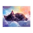 thumbnail image 1 of Diamond Art Kits for Adults, Colorful Cloud Sleeping CatDiamond Painting Kits for Beginners, Frameless Round 5D Full Drill Diamonds Art Pictures Gem Art Crafts Home Decor Gifts, 1 of 8