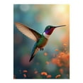 thumbnail image 1 of Diamond Art Kits for Adults - Colorful Hummingbird In Flight 5d Diamond Painting for Adults, Diamond Art for Adults Beginners, Frameless Diamond Painting Kits for Adults for Home Wall Decor, 1 of 7