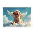 thumbnail image 1 of Diamond Art Kits for Adults, Cute Angel Winged DogDiamond Painting Kits for Beginners, Frameless Round 5D Full Drill Diamonds Art Pictures Gem Art Crafts Home Decor Gifts, 1 of 8