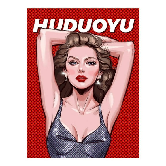 Diamond Art Kits for Adults - Cute Cartoon Singer I Print 5D Frameless Dimond Painting Kit for Adults Beginner, Round Diamond Kits for Home Wall Decor, Gift for Women