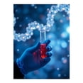 thumbnail image 1 of Diamond Art Kits for Adults, DNA Helix Test Tube Science Experiment 5D Diamond Painting Kits for Adults Beginners, DIY Full Drill Diamond Painting, Gem Art and Crafts 12x16, 1 of 7