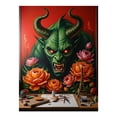 thumbnail image 1 of Diamond Art Kits for Adults - Demon Painting Flowers Workshop Art 5d Diamond Painting for Adults, Diamond Art for Adults Beginners, Frameless Diamond Painting Kits for Adults for Home Wall Decor, 1 of 7