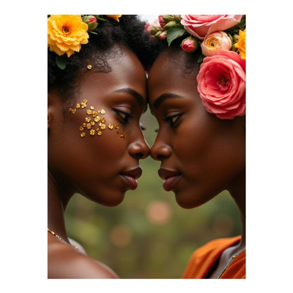 Diamond Art Kits for Adults, Floral Beauty Connection Blossoms 5D Diamond Painting Kits for Adults Beginners, DIY Full Drill Diamond Painting, Gem Art and Crafts 12x16