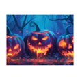 Diamond Art Kits for Adults, Halloween Forest Pumpkin Lantern Frameless