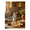 thumbnail image 1 of Diamond Art Kits for Adults - Kitten Kitchen Delight Flowers Cheese 5d Diamond Painting for Adults, Diamond Art for Adults Beginners, Frameless Diamond Painting Kits for Adults for Home Wall Decor, 1 of 7