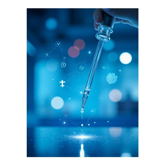 Diamond Art Kits for Adults, Lab Pipette Science Technology Innovation 5D Diamond Painting Kits for Adults Beginners, DIY Full Drill Diamond Painting, Gem Art and Crafts 12x16