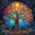 thumbnail image 1 of Diamond Art Kits for Adults - Landscape Flowers Diamond Painting Kits DIY 5D Full Drill Diamond Dots Paintings with Diamonds Gem Art and Crafts for Home Decor 12x16 Inch, 1 of 7