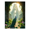 thumbnail image 1 of Diamond Art Kits for Adults, Majestic Peacock Ancient Garden 5D Diamond Painting Kits for Adults Beginners, DIY Full Drill Diamond Painting, Gem Art and Crafts 12x16, 1 of 7