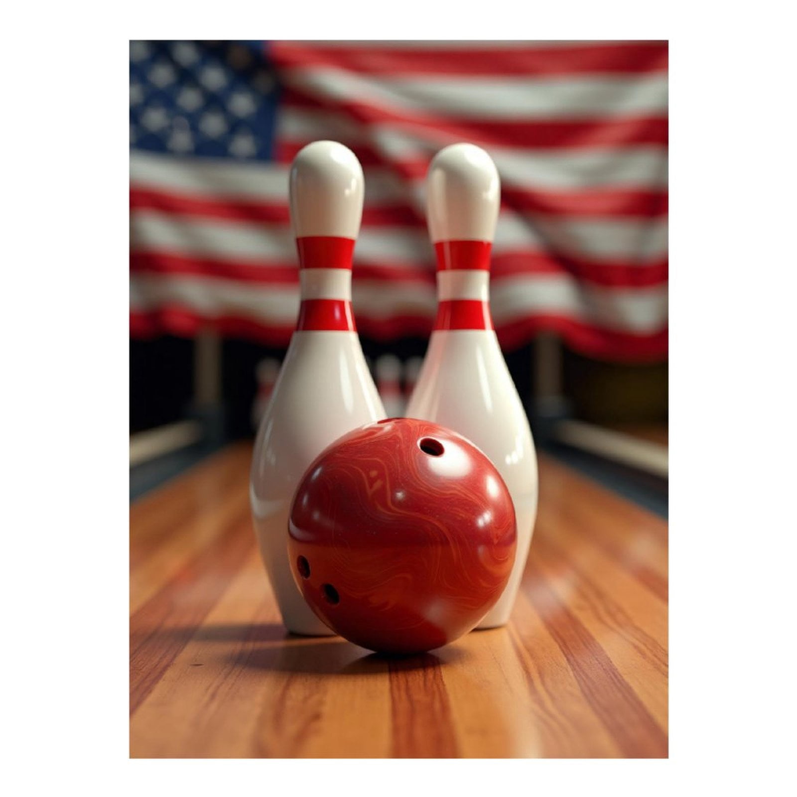 Diamond Art Kits for Adults - Modern Bowling Print No.15 5D Frameless Dimond Painting Kit for Adults Beginner, Round Diamond Kits for Home Wall Decor, Gift for Women