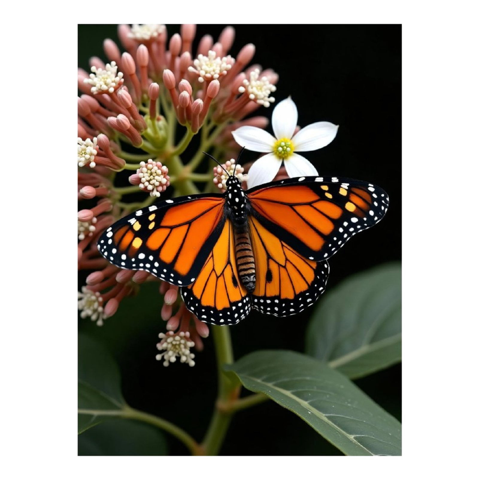 Diamond Art Kits for Adults - Modern Butterfly Botanical Print No.1167 5D Frameless Dimond Painting Kit for Adults Beginner, Round Diamond Kits for Home Wall Decor, Gift for Women