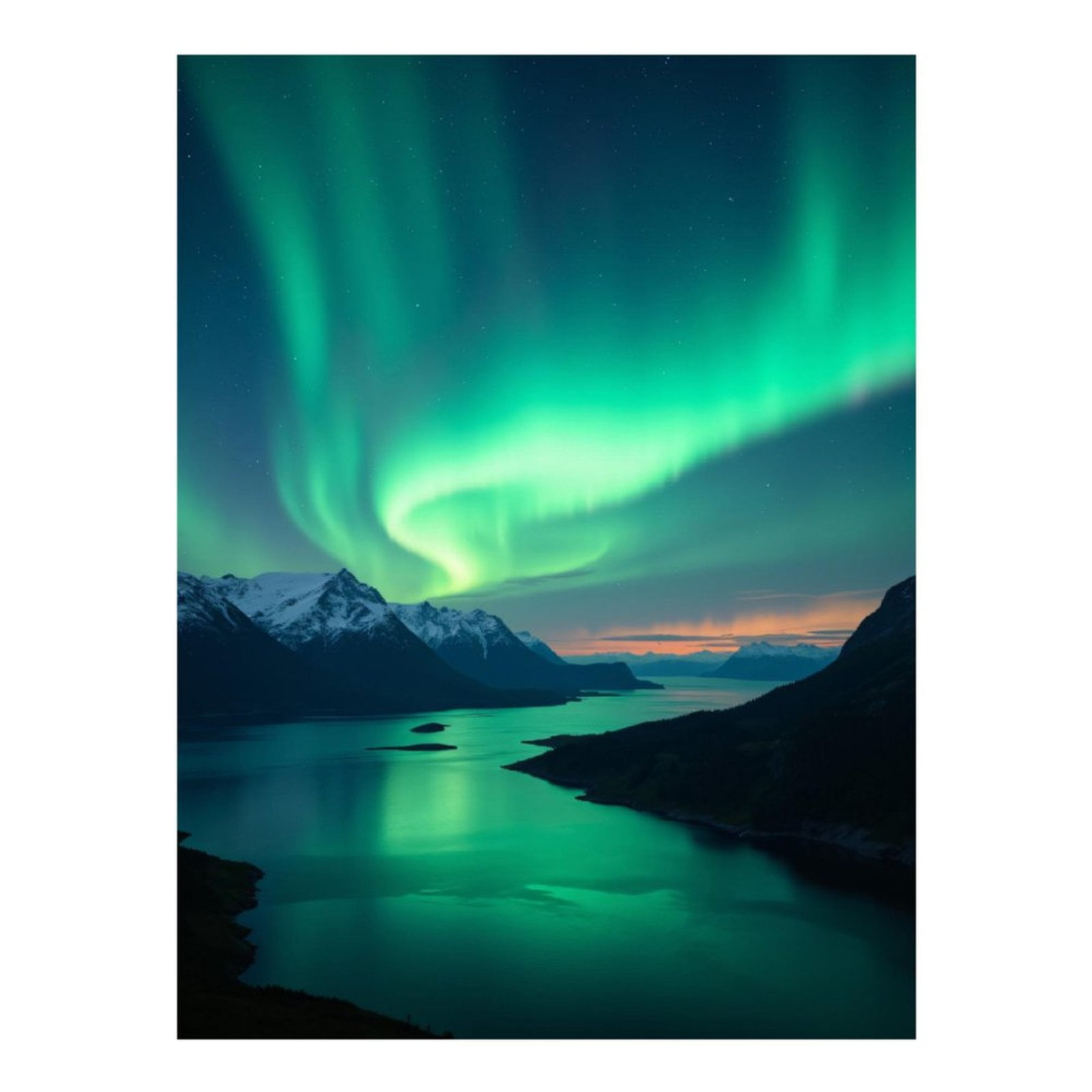 Diamond Art Kits for Adults, Northern Lights Over Mountain Lake 5D Diamond Painting Kits for Adults Beginners, DIY Full Drill Diamond Painting, Gem Art and Crafts 12x16