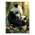 thumbnail image 1 of Diamond Art Kits for Adults - Panda Family Love Forest Blossoms 5d Diamond Painting for Adults, Diamond Art for Adults Beginners, Frameless Diamond Painting Kits for Adults for Home Wall Decor, 1 of 7