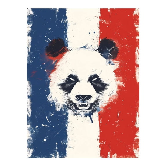 Diamond Art Kits for Adults, Panda Graffiti ArtDiamond Painting Kits for Beginners, Frameless Round 5D Full Drill Diamonds Art Gem Art Crafts Home Decor Gifts