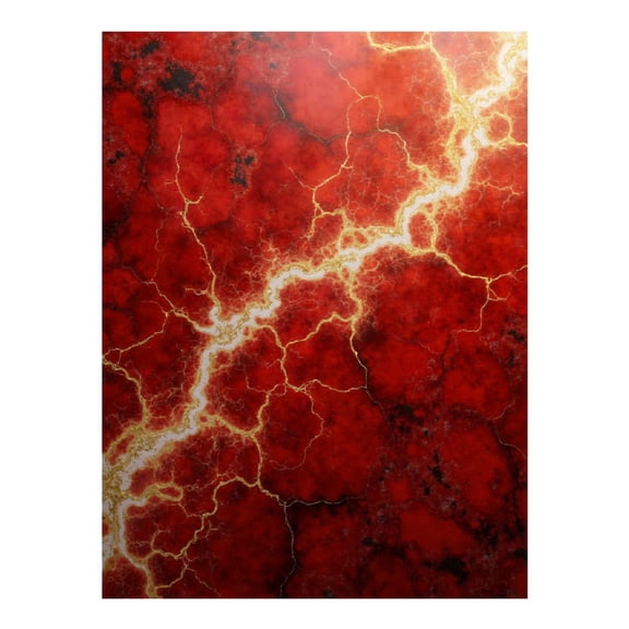 Diamond Art Kits for Adults - Red Lightning Fractal Pattern 5d Diamond Painting for Adults, Diamond Art for Adults Beginners, Frameless Diamond Painting Kits for Adults for Home Wall Decor
