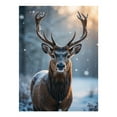 thumbnail image 1 of Diamond Art Kits for Adults - Snowy Deer Winter Scene_A 5d Diamond Painting for Adults, Diamond Art for Adults Beginners, Frameless Diamond Painting Kits for Adults for Home Wall Decor, 1 of 7