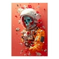thumbnail image 1 of Diamond Art Kits for Adults, Space Skeleton ArtDiamond Painting Kits for Beginners, Frameless Round 5D Full Drill Diamonds Art Gem Art Crafts Home Decor Gifts, 1 of 8