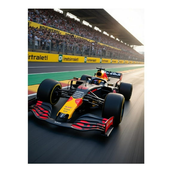 Diamond Art Kits for Adults, Speed Racing Car Track Crowd 5D Diamond Painting Kits for Adults Beginners, DIY Full Drill Diamond Painting, Gem Art and Crafts 12x16