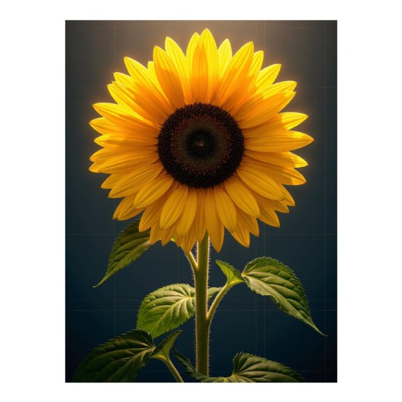 Diamond Art Kits for Adults, Sunflower Radiant Bloom Natural Beauty 5D Diamond Painting Kits for Adults Beginners, DIY Full Drill Diamond Painting, Gem Art and Crafts 12x16