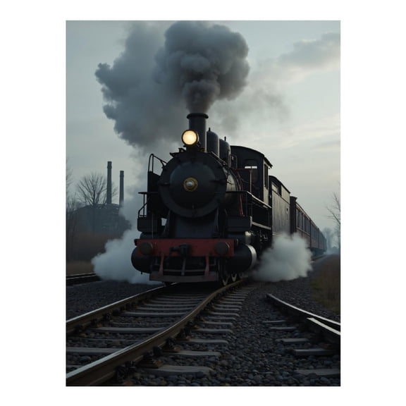 Diamond Art Kits for Adults, Train On Tracks Journey 5D Diamond Painting Kits for Adults Beginners, DIY Full Drill Diamond Painting, Gem Art and Crafts 12x16