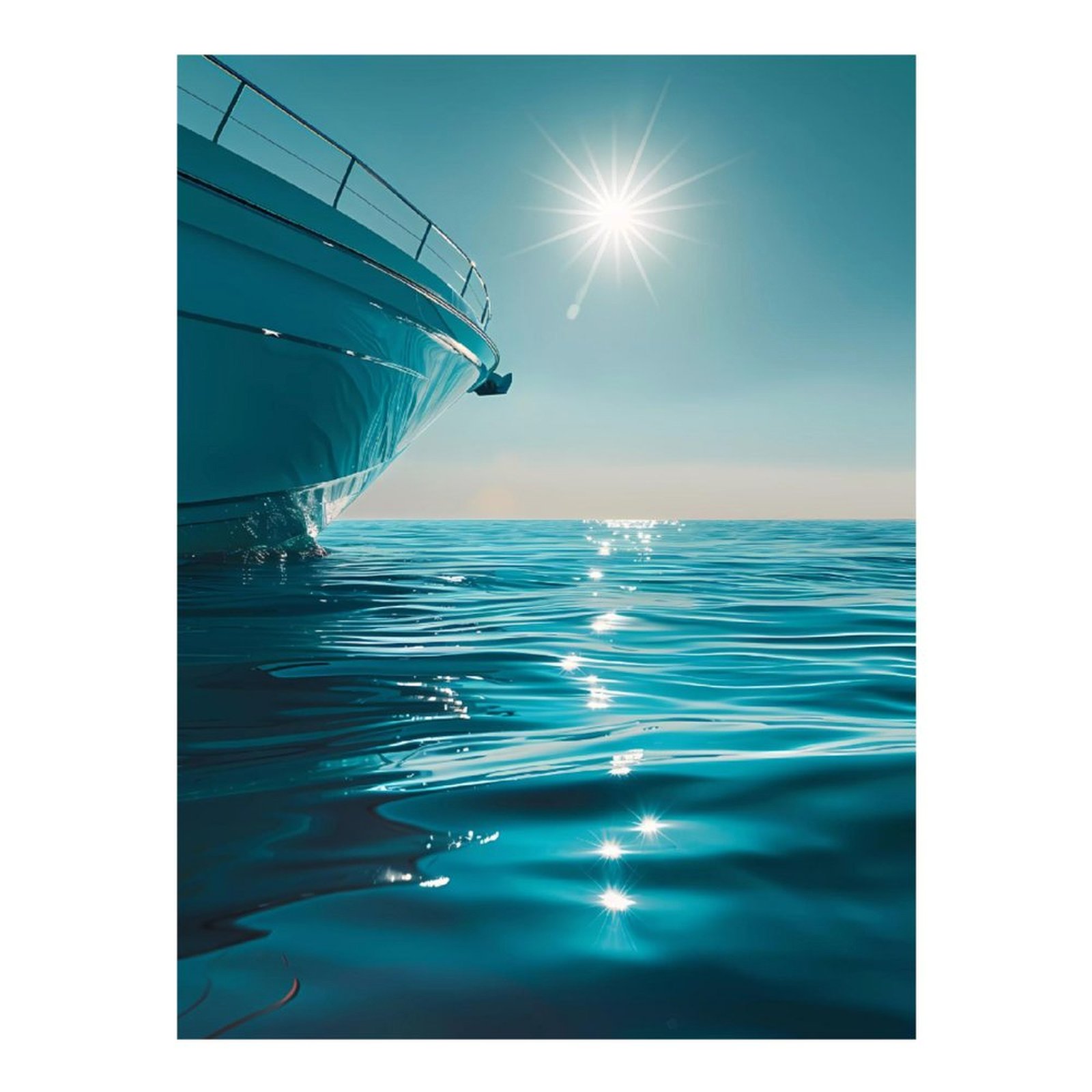 Diamond Art Kits for Adults - Turquoise Ocean Reflection Frameless 5D ...