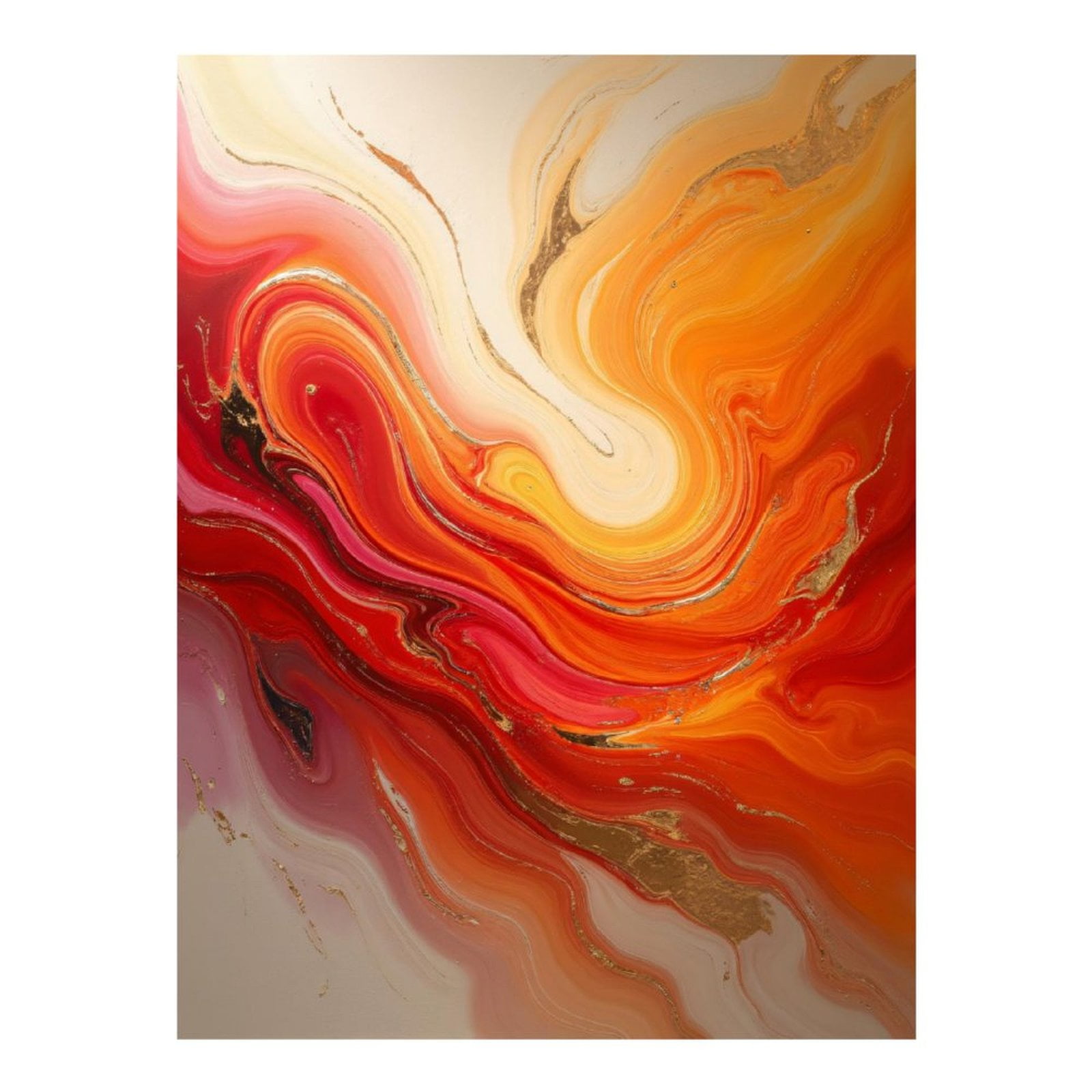 Diamond Art Kits for Adults, Vibrant Abstract Swirl Art Canvas 5D Diamond Painting Kits for Adults Beginners, DIY Full Drill Diamond Painting, Gem Art and Crafts 12x16