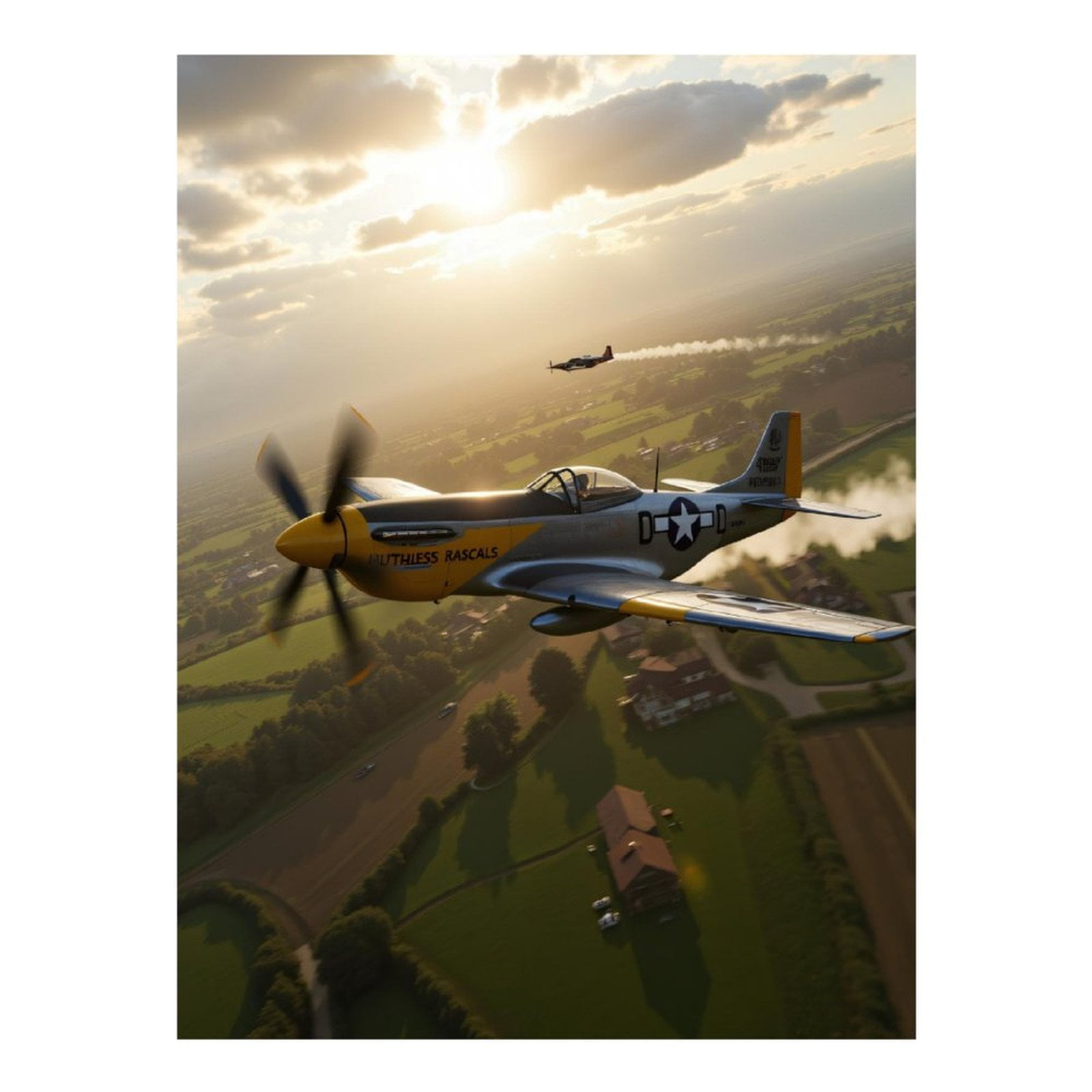 Diamond Art Kits for Adults, Vintage Planes Soaring Skyward 5D Diamond Painting Kits for Adults Beginners, DIY Full Drill Diamond Painting, Gem Art and Crafts 12x16