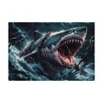 thumbnail image 1 of Diamond Art Kits for Adults, Wave Chain SharkDiamond Painting Kits for Beginners, Frameless Round 5D Full Drill Diamonds Art Pictures Gem Art Crafts Home Decor Gifts, 1 of 8