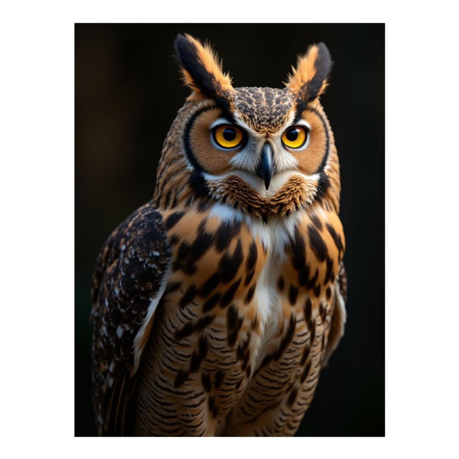 Diamond Art Kits for Adults, Wise Owl Majestic Portrait 5D Diamond Painting Kits for Adults Beginners, DIY Full Drill Diamond Painting, Gem Art and Crafts 12x16