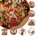 thumbnail image 1 of Diamond Art Kits for Adults, Diamond Paintings Christmas Ornaments, Diy Christmas Wreath Kit for Xmas Tree, Home Door, Window and Wall Decor, 1 of 8