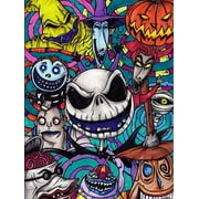 Diamond Art Kits for Adults and Kids,Halloween Diamond Art Kits for Adults Beginners,5D Full Drill Diamond Dots Gem Art,Home Wall Decor 12 X 16 Inch