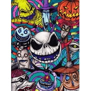 Diamond Art Kits for Adults and Kids,Halloween Diamond Art Kits for Adults Beginners,5D Full Drill Diamond Dots Gem Art,Home Wall Decor 12 X 16 Inch