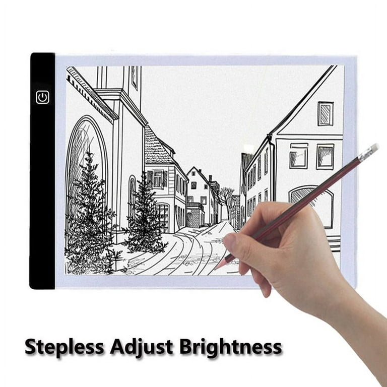 Diamond Art Light Copy Board Light Box with 5D Painting Tools - A4
