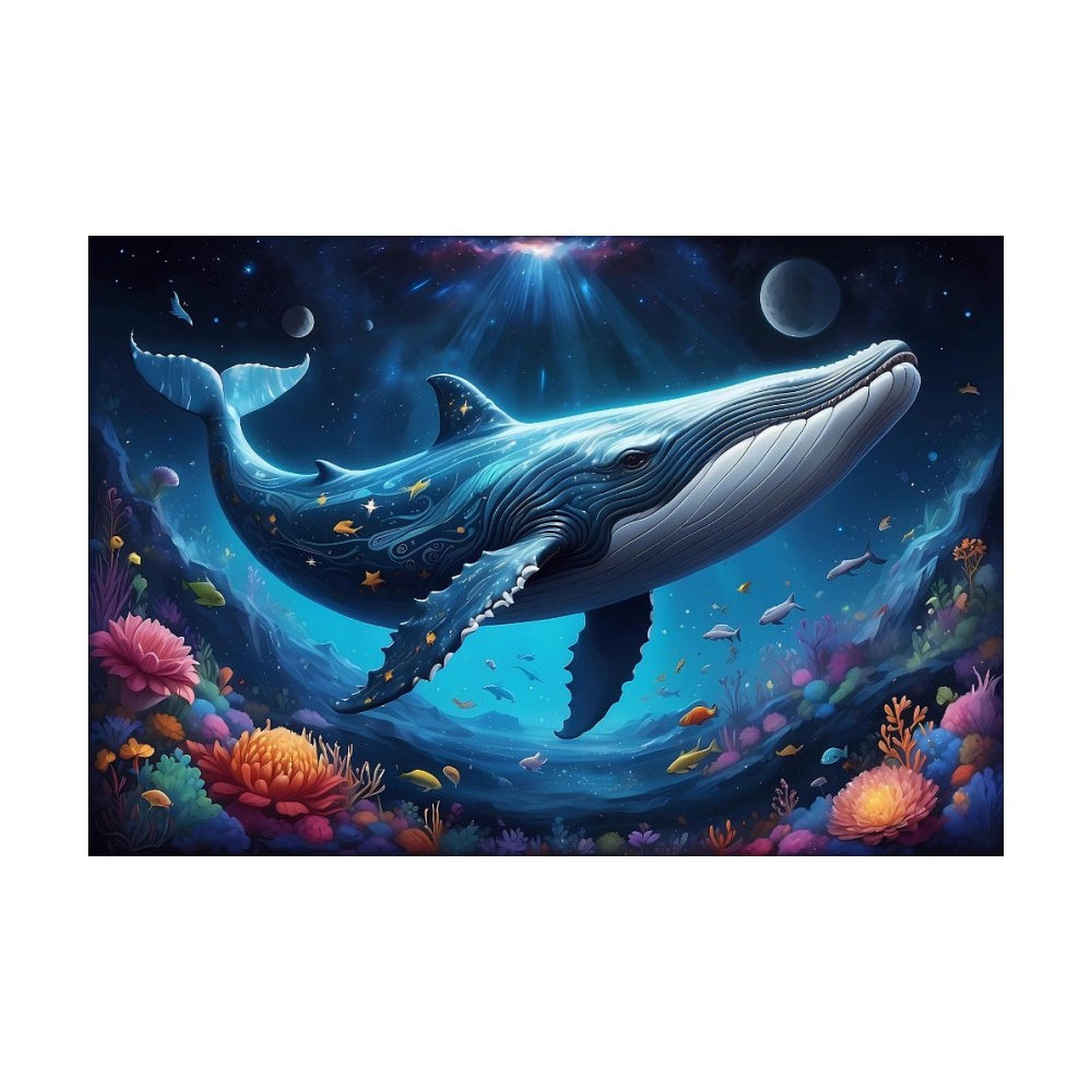 Zeyevan DIY Diamond Painting Complet Chien Animal, 5D Broderie Diamant Painting Kit Complet Jardin De Fleurs Point Point De Croix Strass Broderie