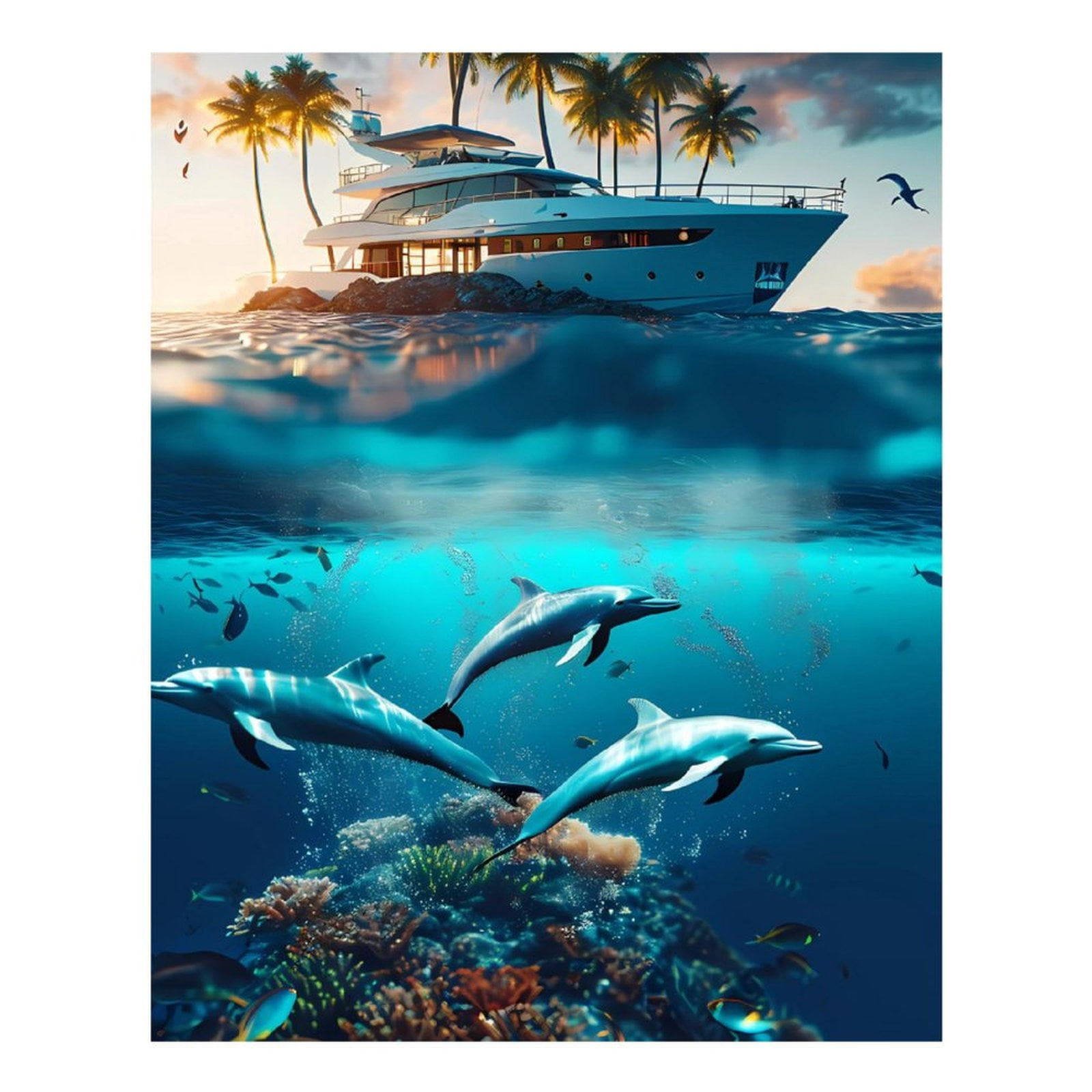 ダイヤモンドアートクラブ Ship in the World Sunken Ship