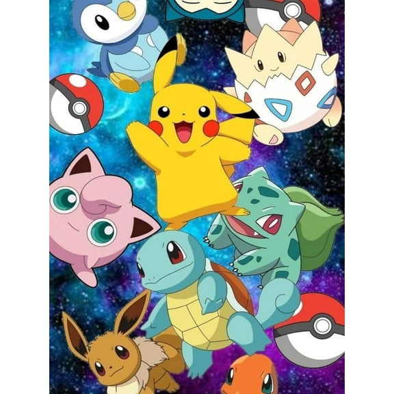 Diamond Art Painting Kits for Adults and Beginners,5D DIY Cartoon Cross Stitch Kits,Full Drill Crafts for Kids Home Wall Decor Gift Diamond Dots 12" X 16"