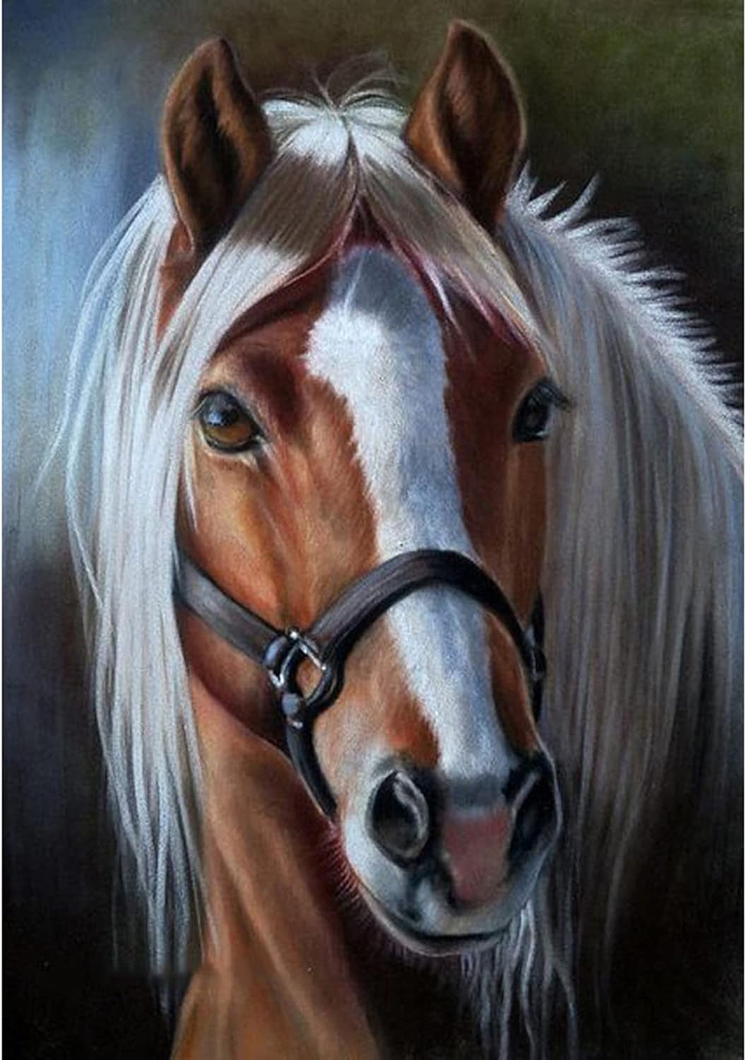Carousel Horse Diamond Painting Kit For Adults - 5D Full Drill DIY Art For Home Wall Decor 5 thumbnail image