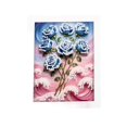 thumbnail image 1 of Diamond Art Pearl Painting Kit, DIY Pearl Art, Flowers Pearl Diamond Painting Kits, Handmade Picture Craft for Home Wall Decor 5.1x6.7 Inch, 1 of 4