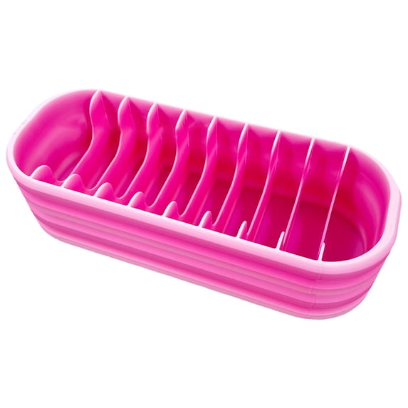 Diamond Art Storage Box with 10 Compartments Portable Organizer Case for Beads Tools & Craft Supplies Ideal Storage Solution for Lovers,A Storage Box With 10 Compartments (Pink,6.41X2.44X1.77")