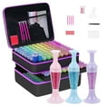 thumbnail image 1 of Diamond Art Storage Containers 60 Slots 5D Art Painting Accessories and Tools Diamond Art Storage Bead Storage Containers Case and Storage Box, 1 of 6