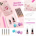 thumbnail image 1 of Diamond Art Supplies Rhinestone Adhesive Glue for Phone Case Bling Nail Art Supplies Craft Embellishment Application Jewelry Making Tool 3.5 X 1 Inch 1 Count, 1 of 9