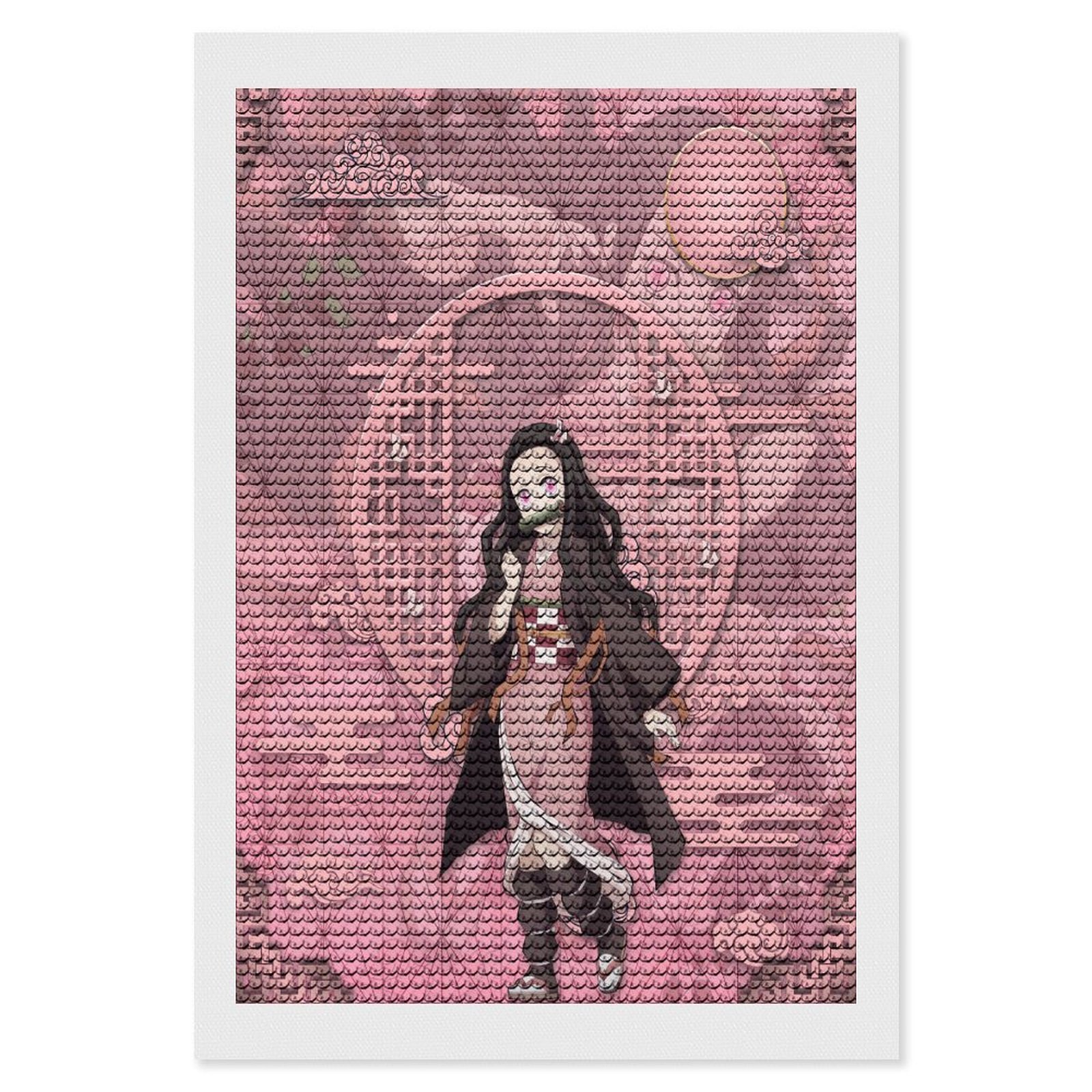 Diamond Arts Kits for Adults Demon Slayer Nezuko Kamado Full