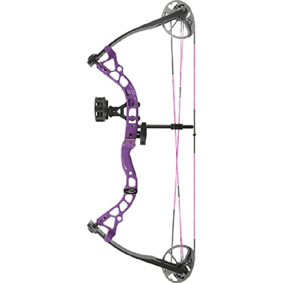 Diamond Atomic Bow Package, 12-24 in. 29 lbs, Left Hand, Purple, DIA1318