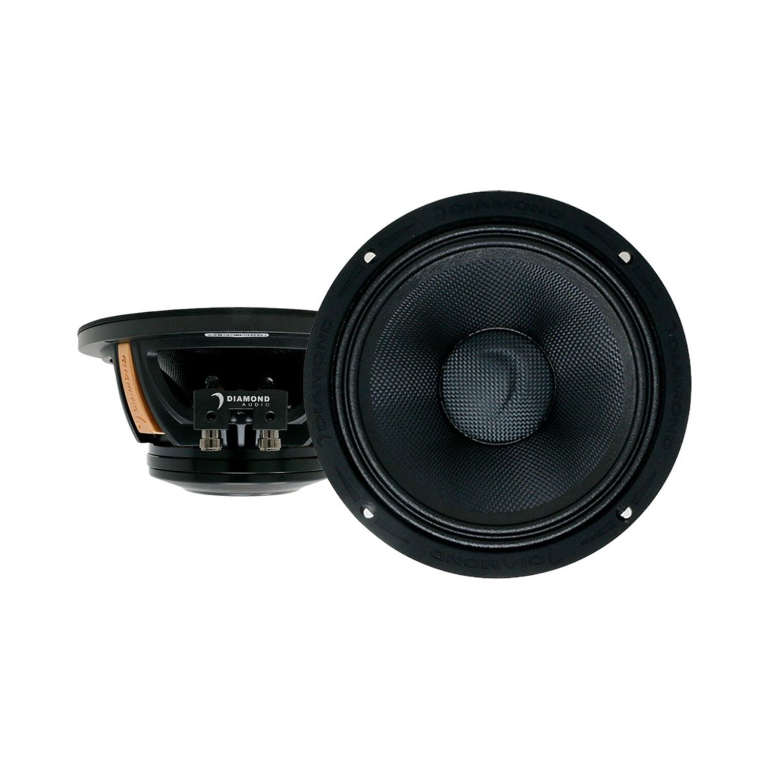 Diamond Audio 6.5″ MSNEO Series High Output Neo Midrange Speakers (4Ω ...